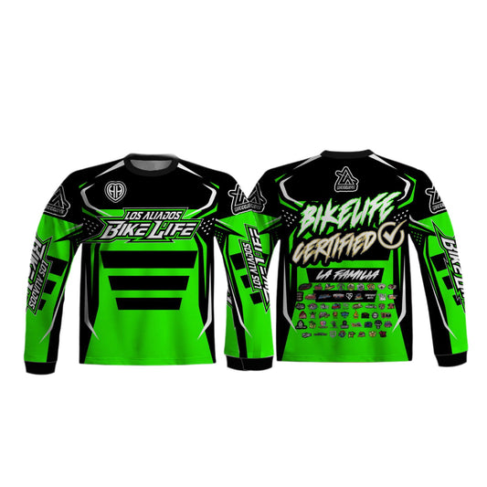 2k26 Familia BikeLife Jersey - Vida Verde
